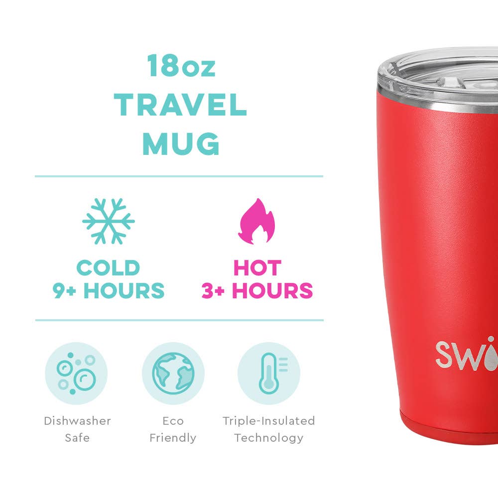Swig Life - Red Travel Mug (18oz)