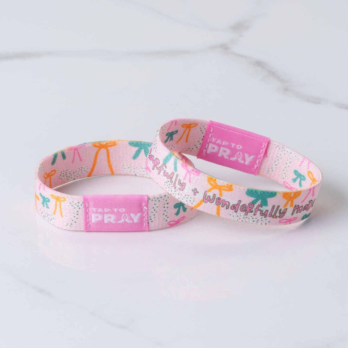 Versible - Tap To Pray® Kingfolk Series Wristband – Fearfully & Wonderfully Made: X-Small