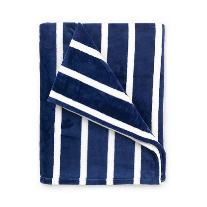 Viv&Lou - Navy Stripe Blanket