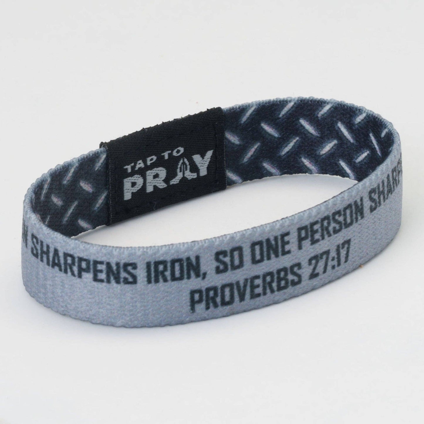 Versible - Tap To Pray® Wristband – Iron Sharpens Iron: Medium