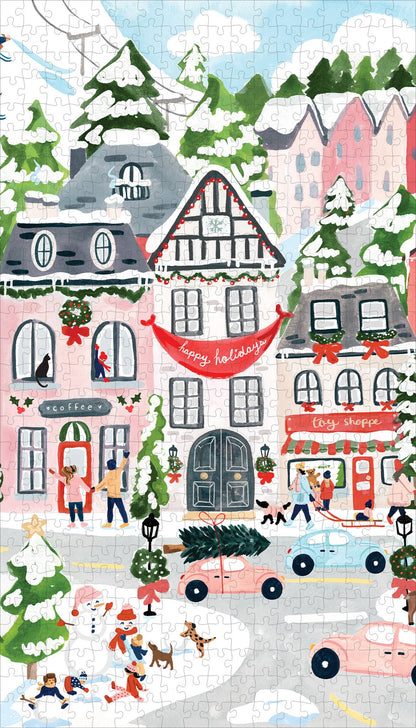 My Mind’s Eye - CHR1222 - Christmas Village Puzzle 600 pc