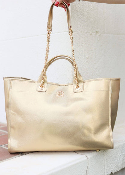 Melissa Tote Bag GOLD SAFFIANO