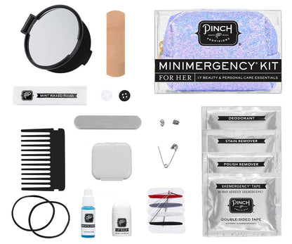 Pinch Provisions - Periwinkle Glitter Minimergency Kit
