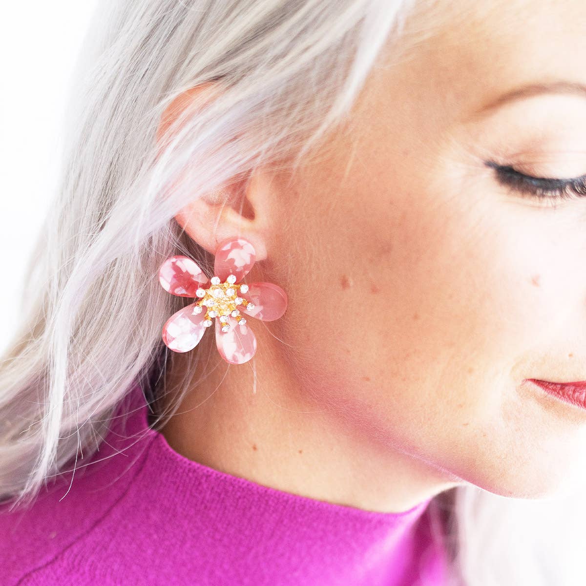 Viv&Lou - Melon Melrose Earrings