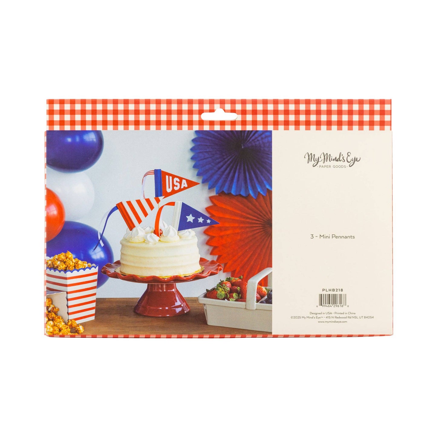 My Mind’s Eye - PLHB218 - Americana Felt Pennant Set