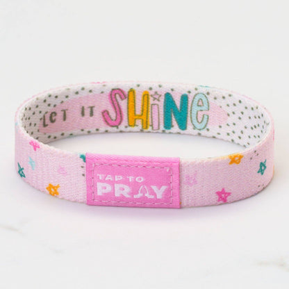 Versible - Tap To Pray® Kingfolk Series Wristband – Let It Shine: Extra Small