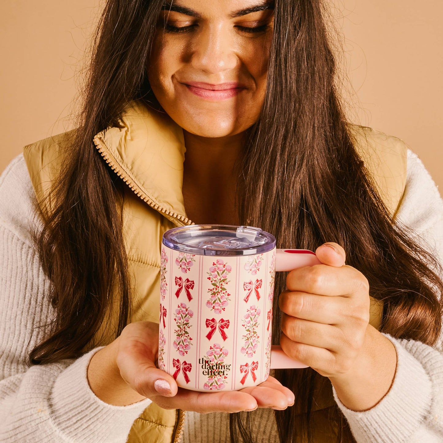 The Darling Effect - 14 oz Insulated Mug-Oh So Merry