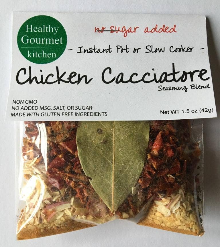 Healthy Gourmet Kitchen - Chicken Cacciatore Dried Spice Mix