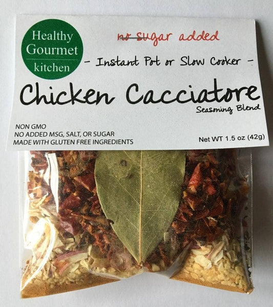 Healthy Gourmet Kitchen - Chicken Cacciatore Dried Spice Mix