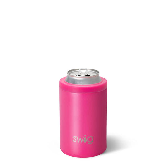 Swig Life - Hot Pink Can + Bottle Cooler (12oz)