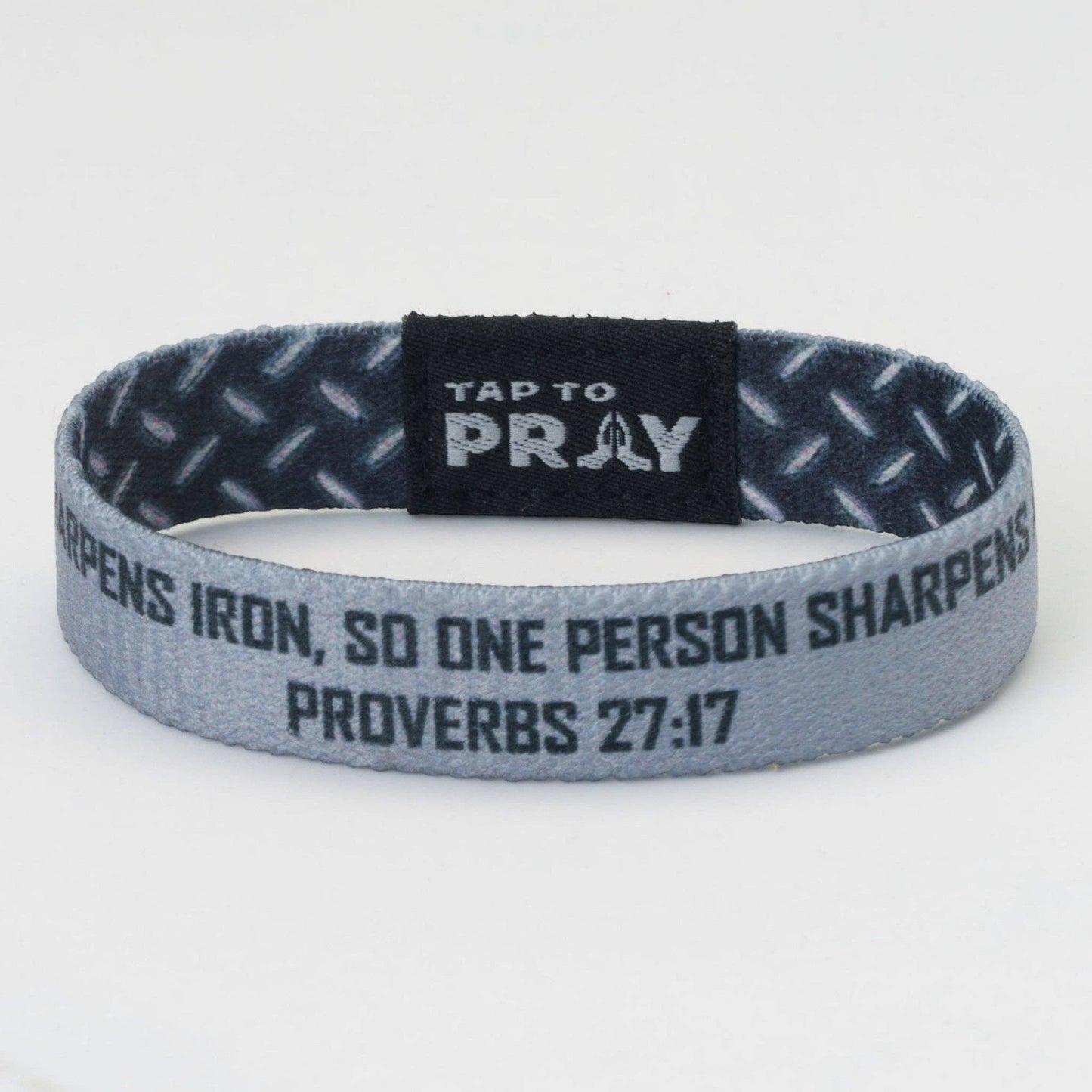 Versible - Tap To Pray® Wristband – Iron Sharpens Iron: Medium