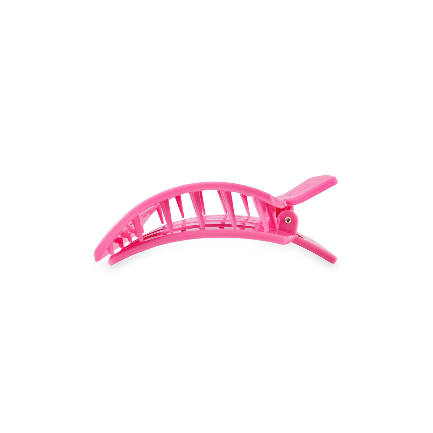 TELETIES - Paradise Pink Small Flat Square Hair Clip