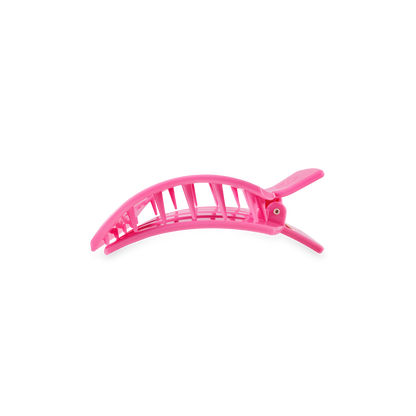 TELETIES - Paradise Pink Small Flat Square Hair Clip