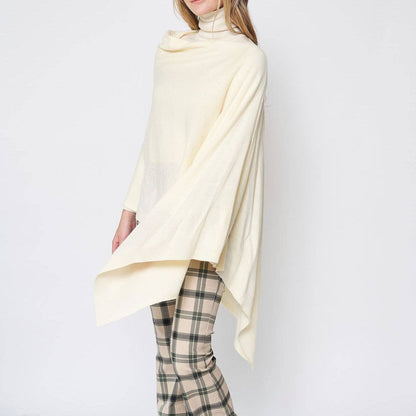 Take With Me Travel Poncho: Ivory