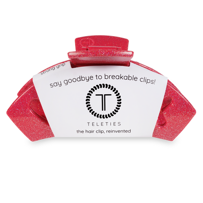 TELETIES - Red Sweet Talker Large Hair Clip