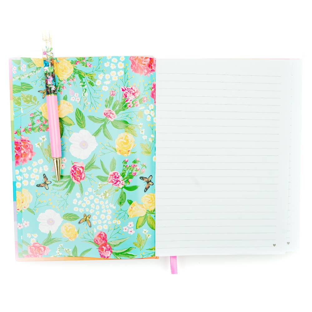 Taylor Elliott Designs - Notebook - "Darling..." - Colorful Gingham