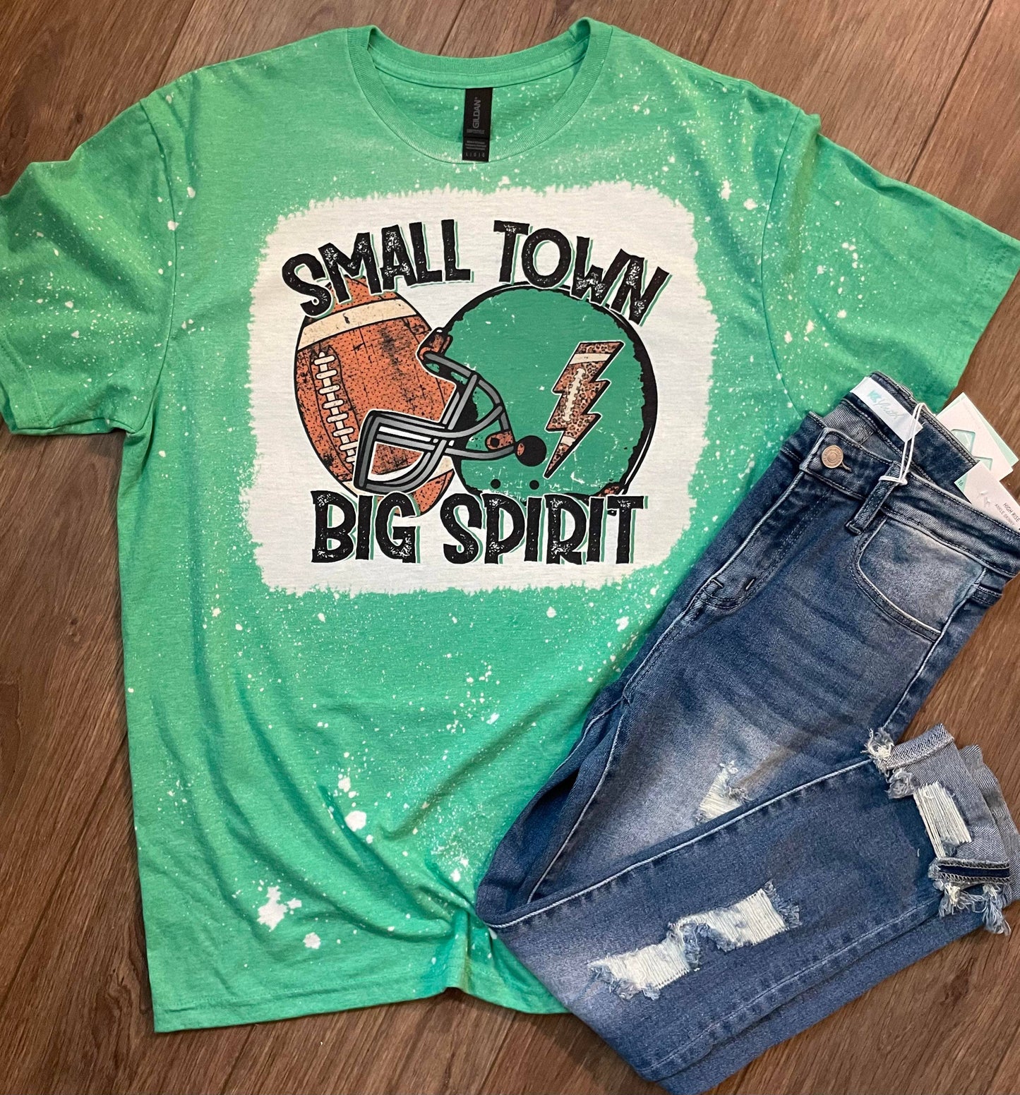 Small Town Big Spirit: Red / XL