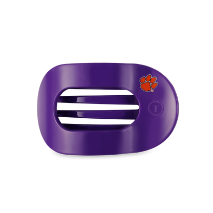 TELETIES - Round Flat Hair Clip | Med. | Clemson Univ.