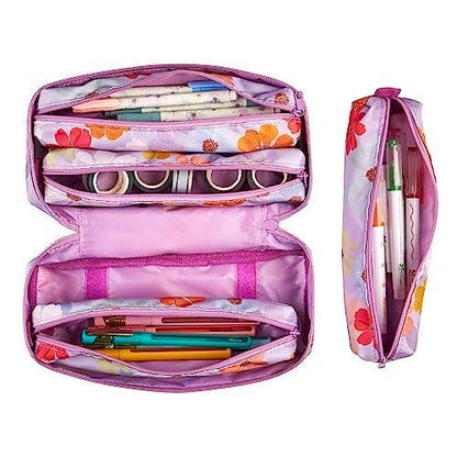 Erin Condren Design - 5-in-1 Zipper Pouch - Colorful Cosmos