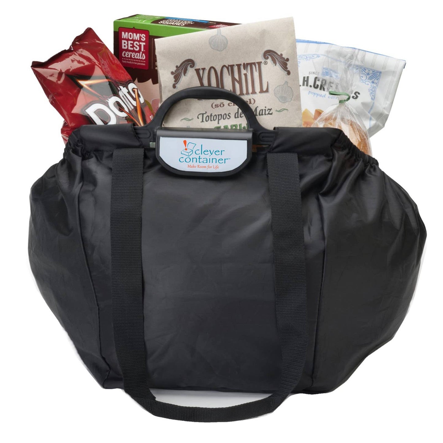 RoomForLife - Clever Shopper - Reusable Shopping Cart Bag: Bright Lights