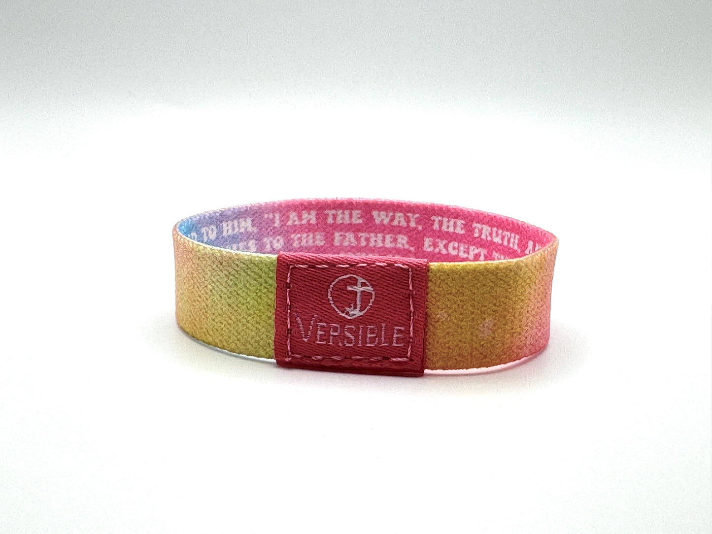 Versible - Happy Vibes / John 14:6 Wristband: X-Small