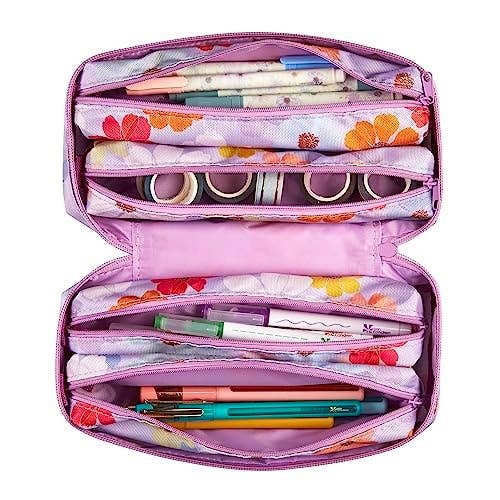 Erin Condren Design - 5-in-1 Zipper Pouch - Colorful Cosmos