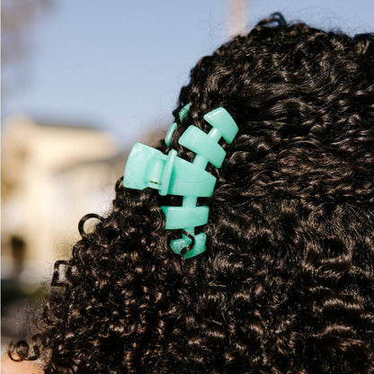 TELETIES - Classic Hair Clip | Medium | Spring Splash