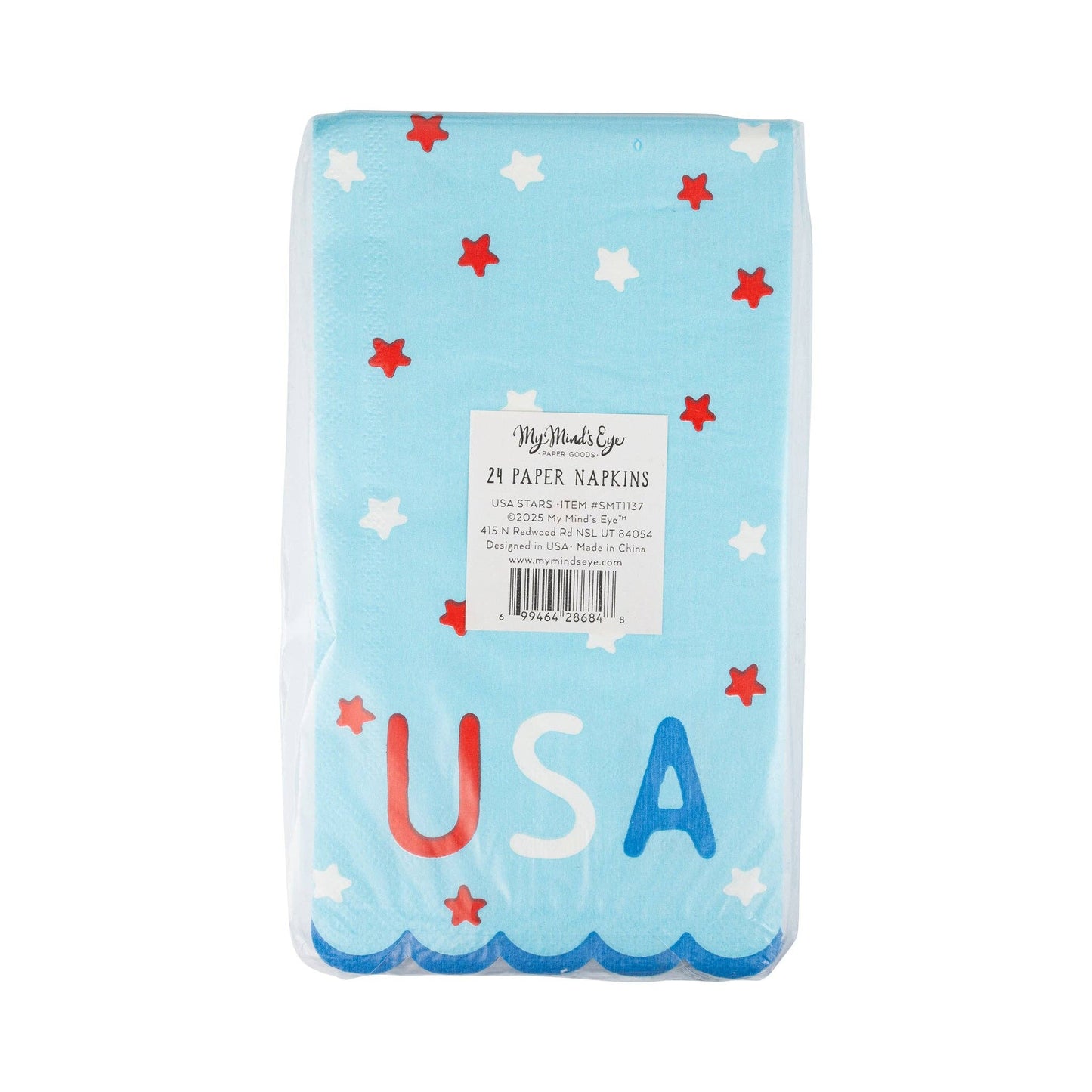 My Mind’s Eye - SMT1137 - USA Stars Dinner Napkin