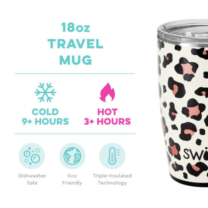 Swig Life - Luxy Leopard Travel Mug (18oz)