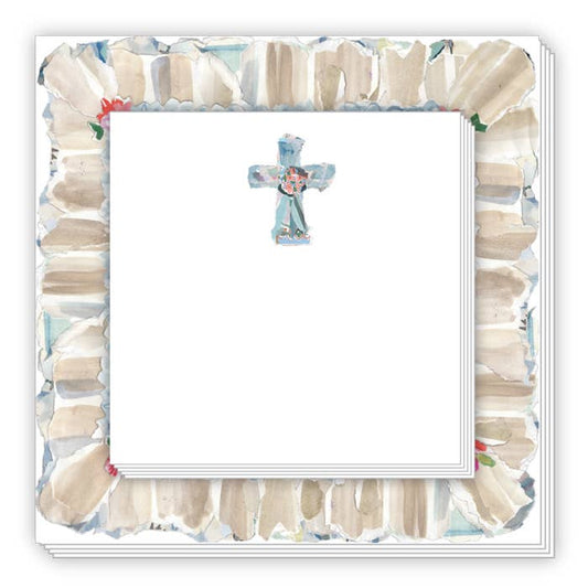 RosanneBeck Collections - Blue Cross Notepad Duo