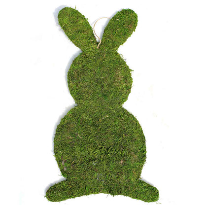 The Royal Standard - Moss Bunny Decor   Green   11x20