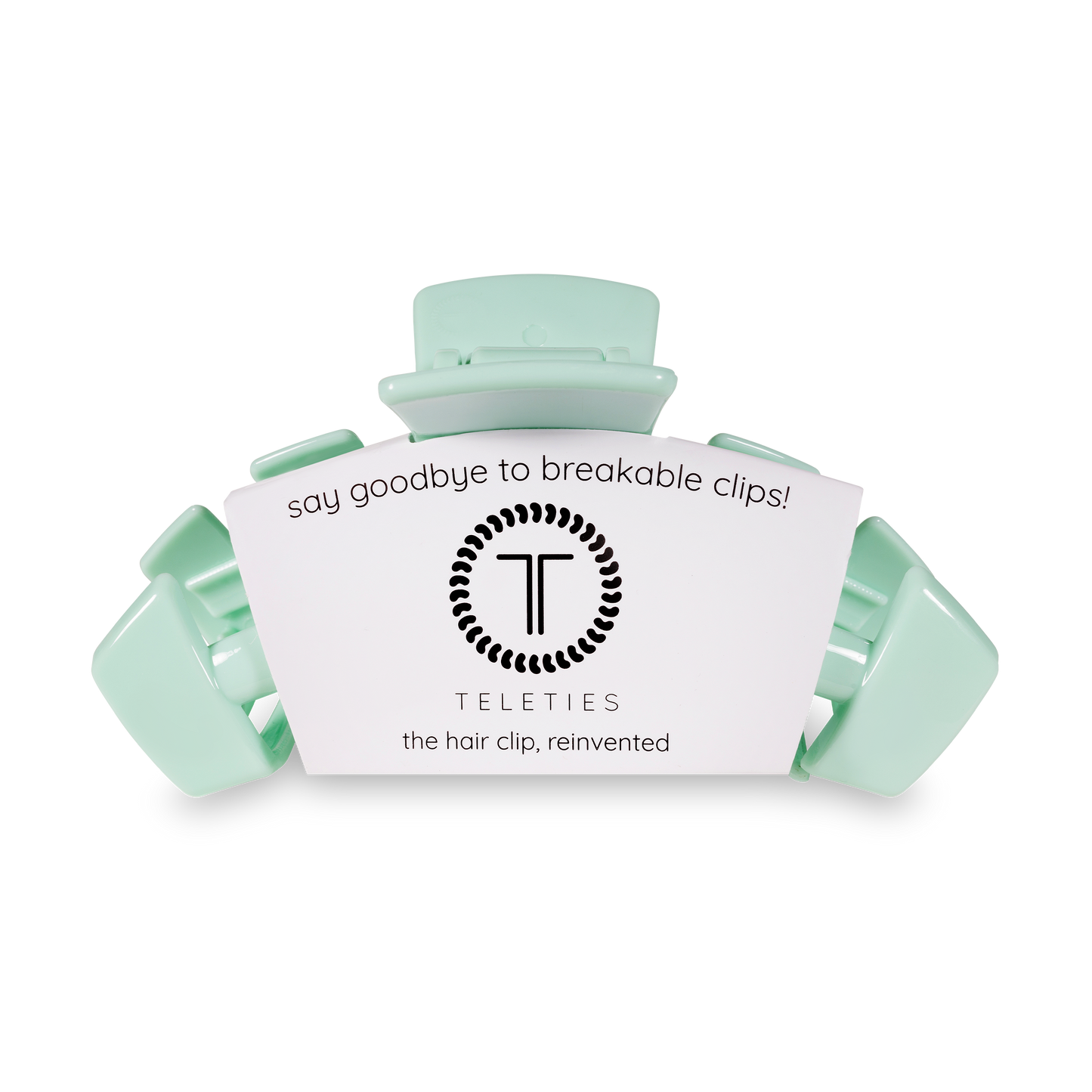 TELETIES - Classic Mint to Be Large Hair Clip