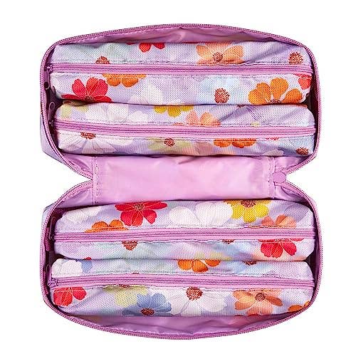 Erin Condren Design - 5-in-1 Zipper Pouch - Colorful Cosmos