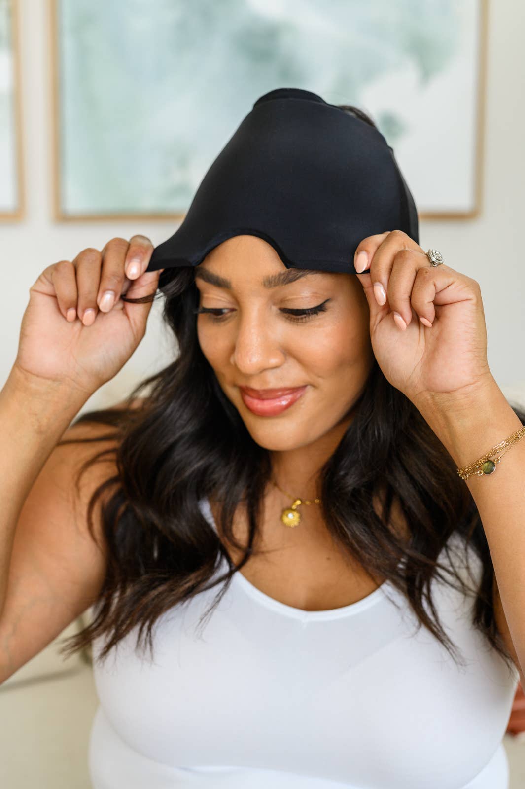 Avenue Wholesale - Pure Relief Cold Therapy Cap in Black: OS