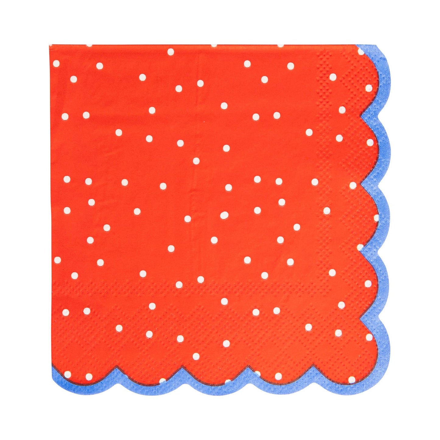 My Mind’s Eye - FLA1138 - Americana Polka Dot Cocktail Napkin Set