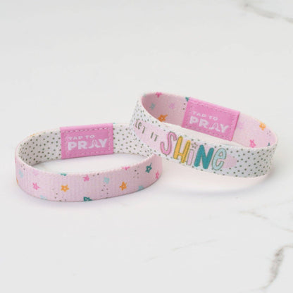 Versible - Tap To Pray® Kingfolk Series Wristband – Let It Shine: Extra Small