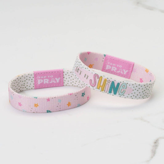 Versible - Tap To Pray® Kingfolk Series Wristband – Let It Shine: Extra Small