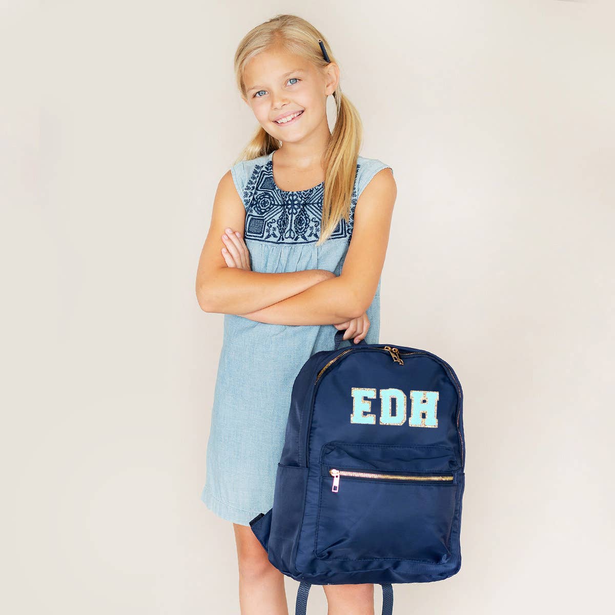 Viv&Lou - Navy Charlie Backpack