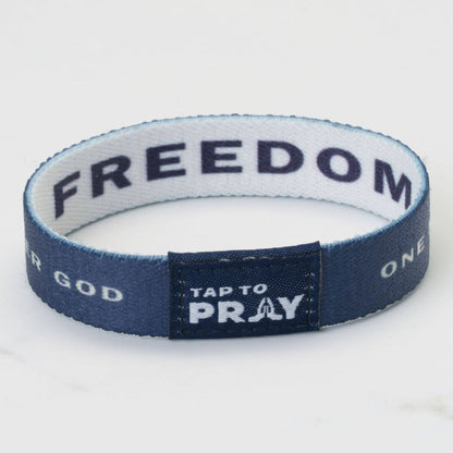 Versible - Tap To Pray® Wristband – Freedom: Large