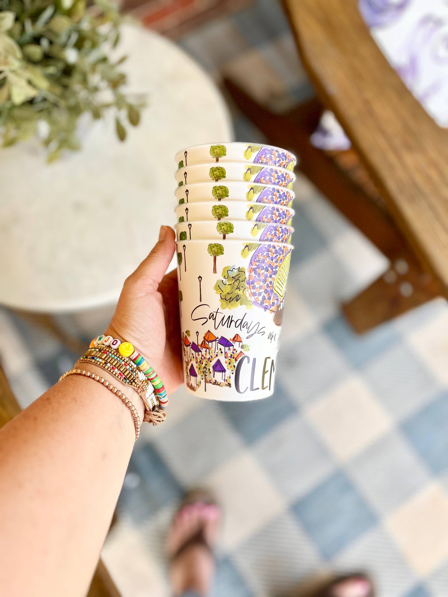 Happy By Rachel, LLC - Clemson, SC Reusable Party Cups collegiate, gift ideas: Unwrapped