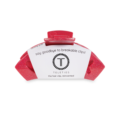 TELETIES - Red Sweet Talker Medium Hair Clip