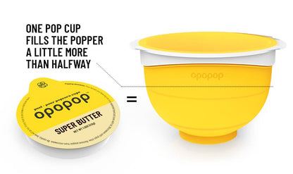 Opopop, Inc. - Super Butter Pop Cups Popcorn Kernels
