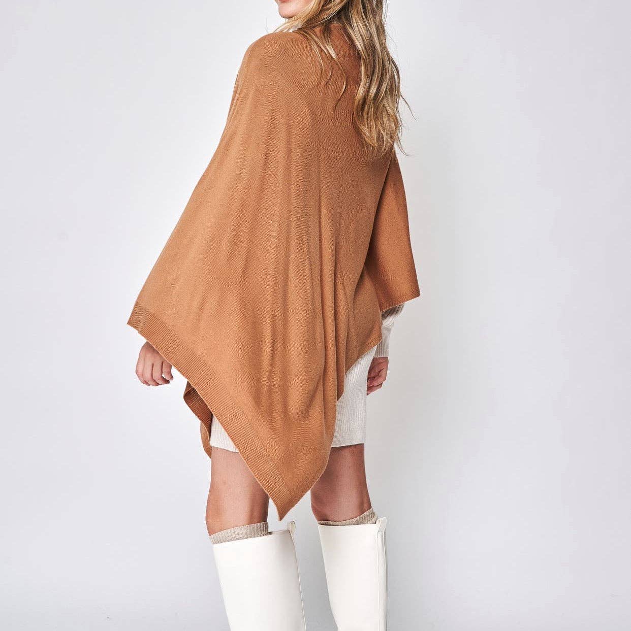 Take With Me Travel Poncho: Black