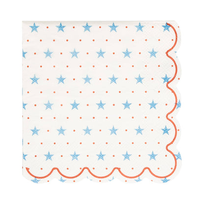 My Mind’s Eye - HAM1138 - Hamptons Petite Stars Cocktail Paper Napkin