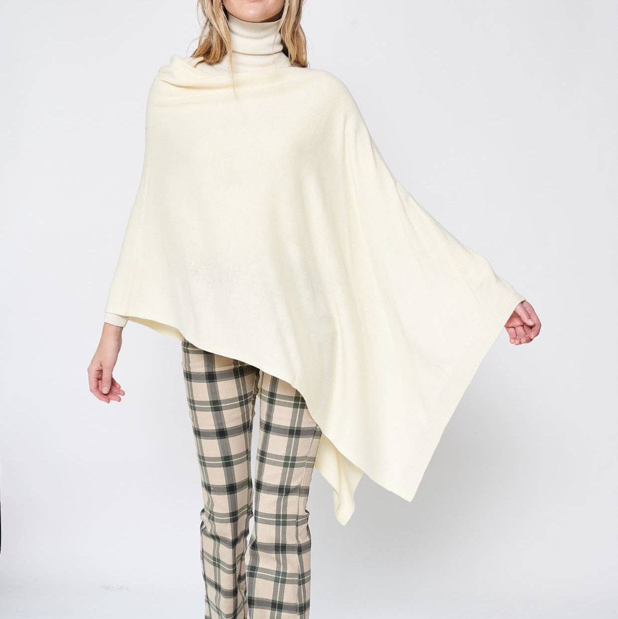 Take With Me Travel Poncho: Camel