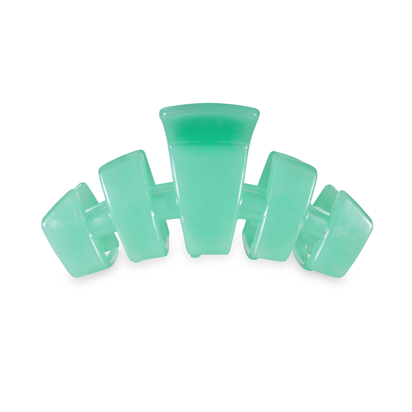 TELETIES - Classic Hair Clip | Medium | Spring Splash