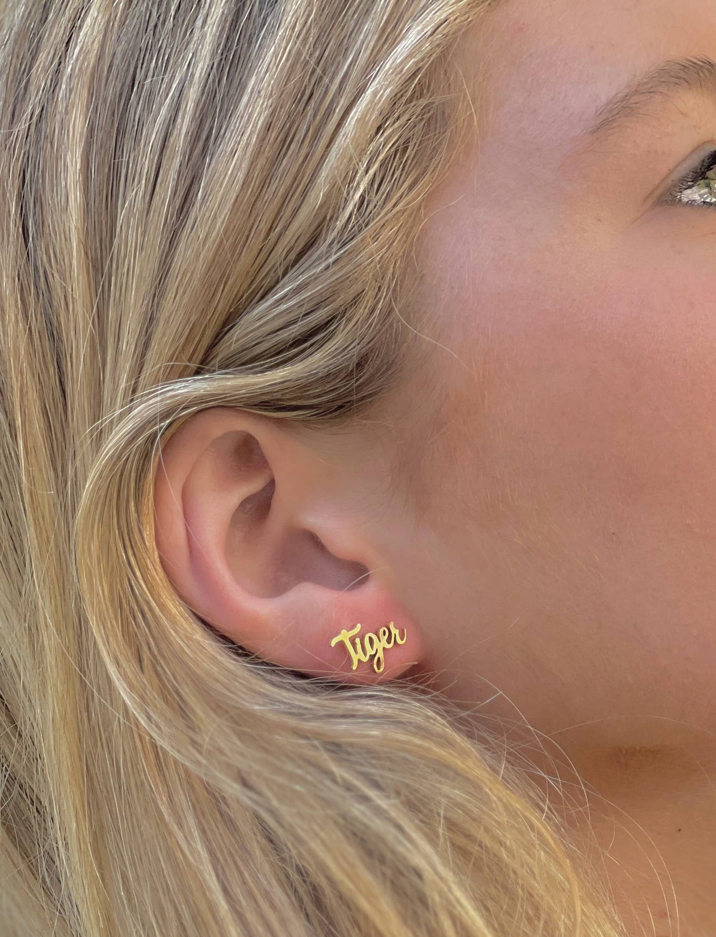 Steele Sloan Designs - Tiger Mom Earrings, Tiger Mother's Day Gift, Tiger Team Mom