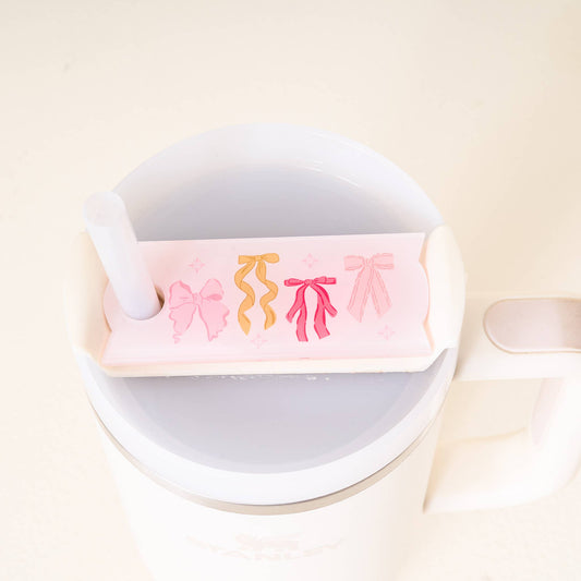 The Darling Effect - Tumbler Lid Tag-Bow Affair