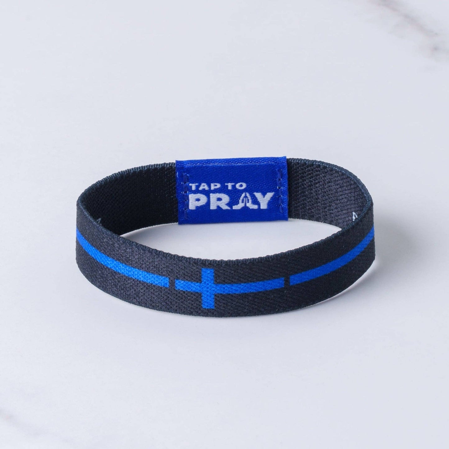 Versible - Tap To Pray® Wristband – First Responders - Law Enforcement: Small