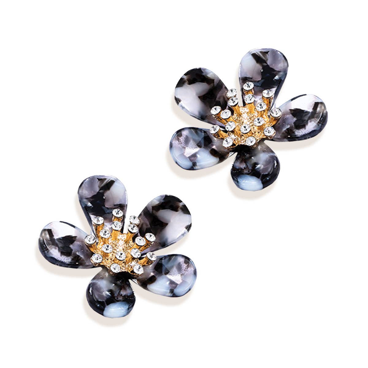 Viv&Lou - Black Melrose Earrings